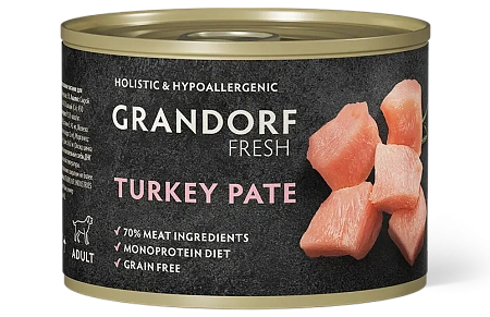 Купить grandorf fresh Консервы для собак паштет из индейки