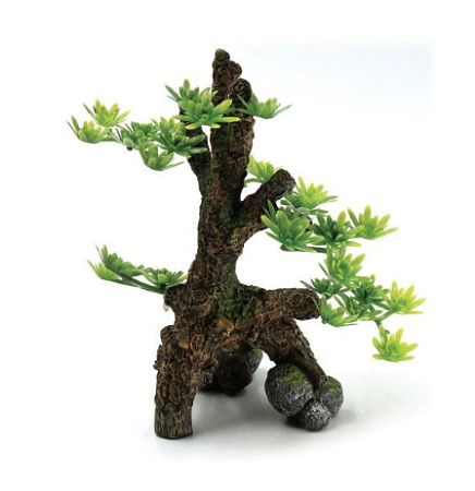 Купить homefish Дерево бонсай грот для аквариума средний