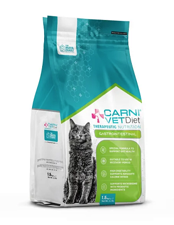 Купить carni vet diet cat gastrointestinal диетический сухой корм для кошек при расстройствах ЖКТ