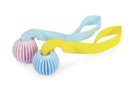 Купить camon игрушка для собак мяч из ТПР на веревке