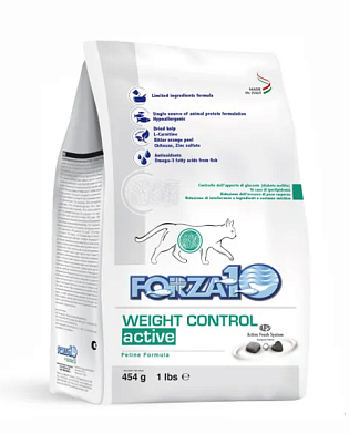 Forza10 Weight Control Active сухой корм для взрослых кошек с избыточным весом