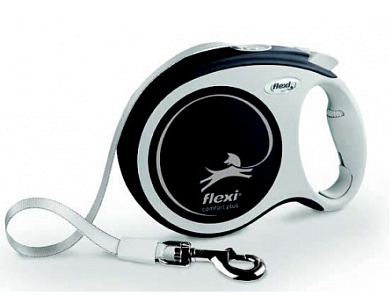 Flexi Comfort Plus рулетка ремень для собак, антрацит 