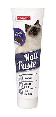 Beaphar Malt Paste паста для выведения шерсти из желудка для кошек