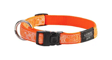 Rogz Fancy Dress ошейник для собак особо крупных пород, оранжевый, мультиколор