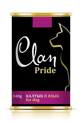 Clan Pride консервы для собак Калтык и язык