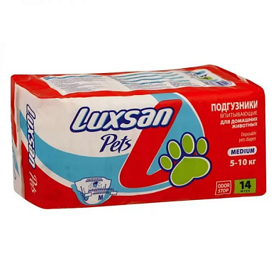 Luxsan Подгузники для собак и кошек 